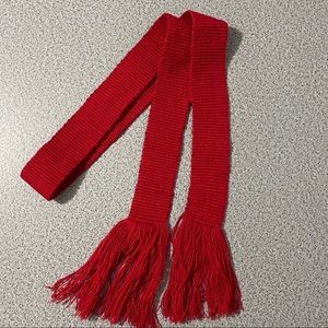 🌴 Handmade Red Wooven Belt